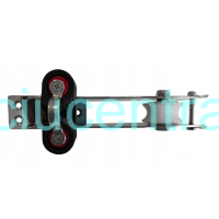 Nerūdijančio plieno pakėlimo/nuleidimo gervė su blokatoriumi